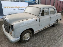 Mercedes Ponton 180 1959 (1)